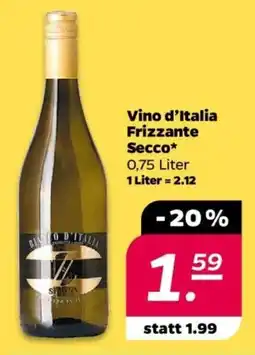 NETTO Vino d'Italia Frizzante Secco Angebot