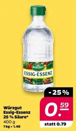 NETTO Würzgut Essig-Essenz 25% Säure Angebot