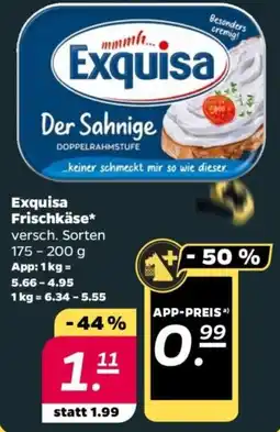 NETTO Exquisa Frischkäse Angebot