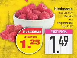 E-Center Himbeeren Angebot