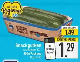 E-Center Snackgurken Angebot