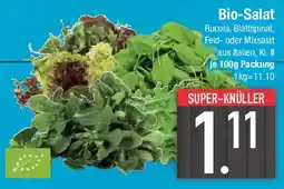 E-Center Bio-Salat Angebot
