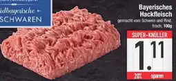 E-Center Bayerisches Hackfleisch Angebot