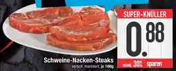 E-Center Schweine-Nacken-Steaks Angebot