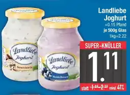 E-Center Landliebe Joghurt Angebot