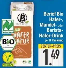 E-Center Berief Bio Hafer-, Mandel- oder Barista Hafer-Drink Angebot