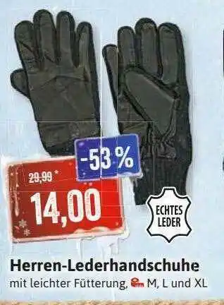 Stolz Herren-lederhandschuhe Angebot