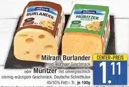 E-Center Milram Burlander oder Müritzer Angebot