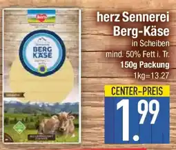 E-Center herz Sennerei Berg-Käse Angebot
