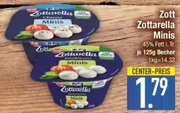 E-Center Zott Zottarella Minis Angebot