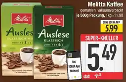 E-Center Melitta Kaffee Angebot