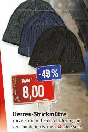 Stolz Herren-strickmütze Angebot