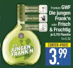 E-Center GWF Die jungen Frank'n oder Frisch & Fruchtig Angebot
