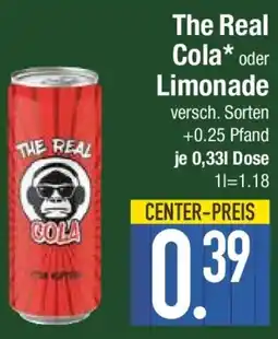 E-Center The Real Cola oder Limonade Angebot