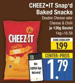 E-Center CHEEZ-IT Snap'd Baked Snacks Angebot