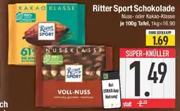 E-Center Ritter Sport Schokolade Angebot