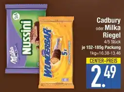 E-Center Cadbury oder Milka Riegel Angebot