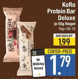 E-Center KoRo Protein Bar Deluxe Angebot