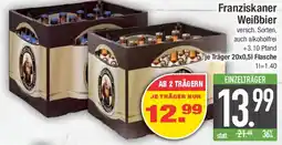 E-Center Franziskaner Weißbier Angebot