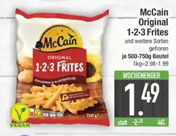 E-Center McCain Original 1-2-3 Frites Angebot