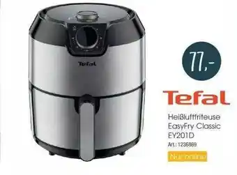 Zurbrüggen Tefal Heißluftfriteuse Easyfry Classic Ey201d Angebot