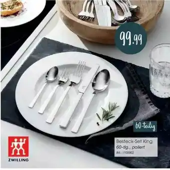 Zurbrüggen Zwilling Besteck-set King Angebot