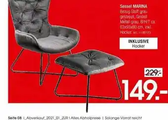 Zurbrüggen Sessel Marina Angebot