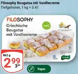 Globus Filosophy Bougatsa mit Vanillecreme Angebot