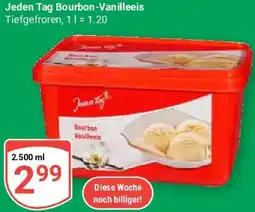 Globus Jeden Tag Bourbon-Vanilleeis Angebot