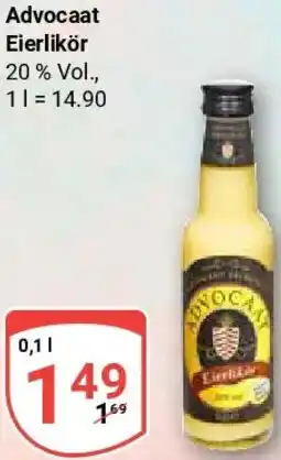 Globus Advocaat Eierlikör Angebot