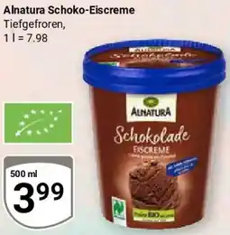 Globus Alnatura Schoko-Eiscreme Angebot