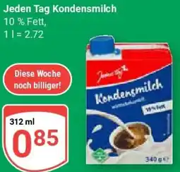 Globus Jeden Tag Kondensmilch Angebot