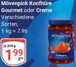 Globus Mövenpick Konfitüre Gourmet oder Creme Angebot