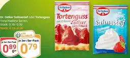 Globus Dr. Oetker Sahnesteif oder Tortenguss Angebot