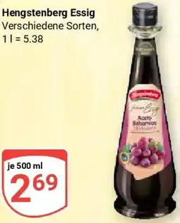Globus Hengstenberg Essig Angebot