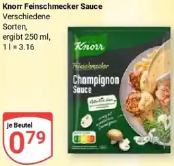 Globus Knorr Feinschmecker Sauce Angebot