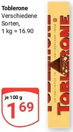 Globus Toblerone Angebot