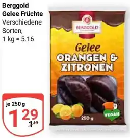 Globus Berggold Gelee Früchte Angebot