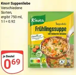 Globus Knorr Suppenliebe Angebot