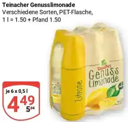 Globus Teinacher Genusslimonade Angebot
