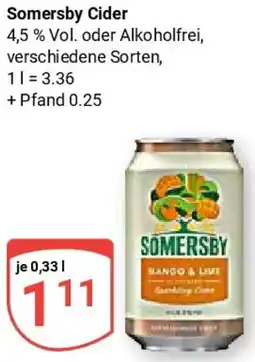 Globus Somersby Cider Angebot
