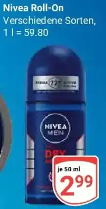 Globus Nivea Roll-On Angebot
