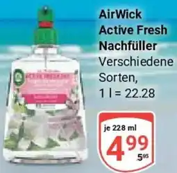 Globus AirWick Active Fresh Nachfüller Angebot
