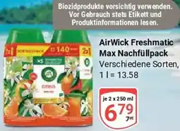 Globus AirWick Freshmatic Max Nachfüllpack Angebot