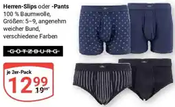 Globus GÖTZBURG Herren-Slips oder Pants Angebot