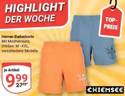 Globus CHIEMSEE Herren-Badeshorts Angebot