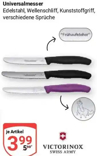 Globus VICTORINOX Universalmesser Angebot