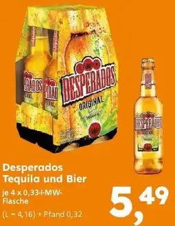 Globus Baumarkt Desperados Tequila und Bier Angebot