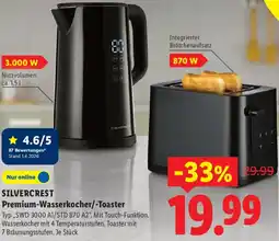 Lidl SILVERCREST Premium-Wasserkocher/-Toaster Angebot