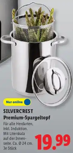 Lidl SILVERCREST Premium-Spargeltopf Angebot